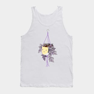 tradscantia plant in non-binary pride pot Tank Top